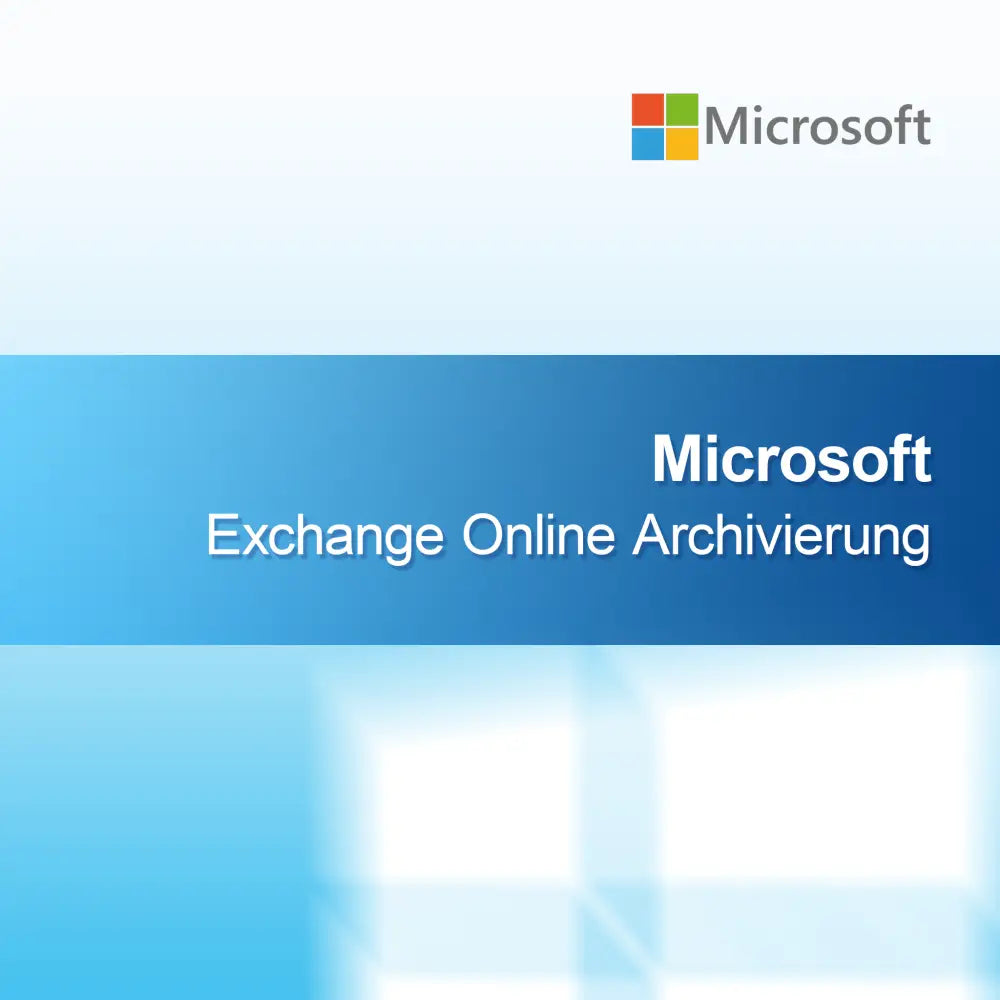 Microsoft Exchange Online Archivierung